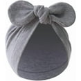 thumbnail image 5 of Dalrosia 4PCS Baby Girl Hat Infant Cotton Hats Knotted Rabbit Ear 0-12 Months, 5 of 5