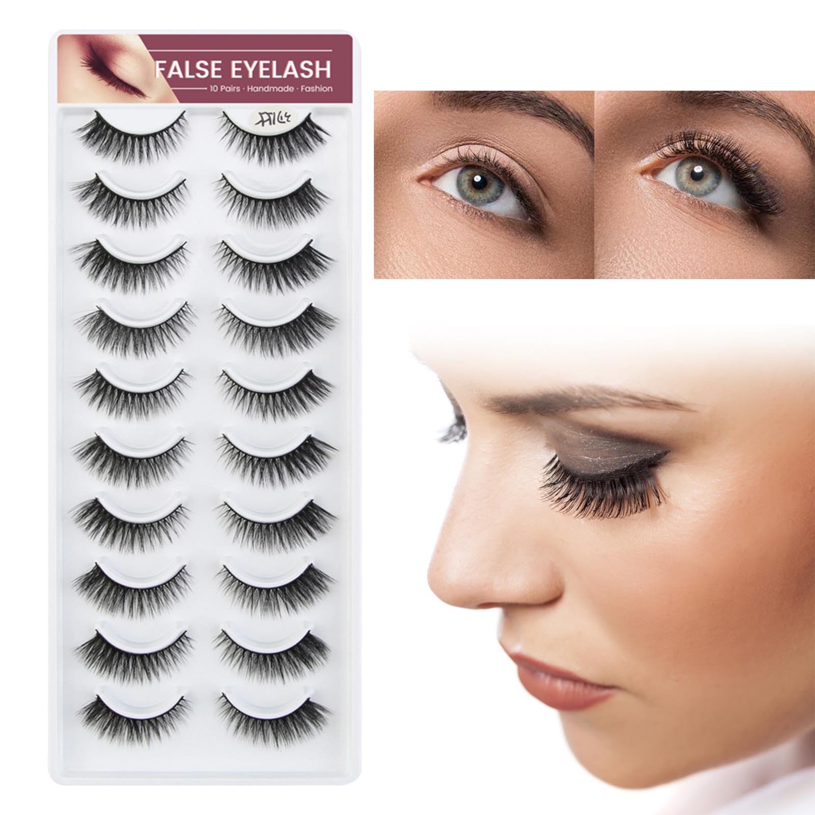 Naturally Thick Eyelashes