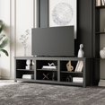thumbnail image 2 of 71" TV Stand for TVs up to 75",Wood TV Console Media Cabinet with 6 Storage Compartments,Home TV Console Table Entertainment Center for Living Room Bedroom,Office, 2 of 7