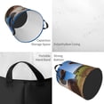 thumbnail image 2 of Balery Blue Sky Meadow Cute Cow Cesta de ropa redonda con asas, impermeable, independiente, para ropa, juguetes, dormitorio y familia-Medium, 2 of 6