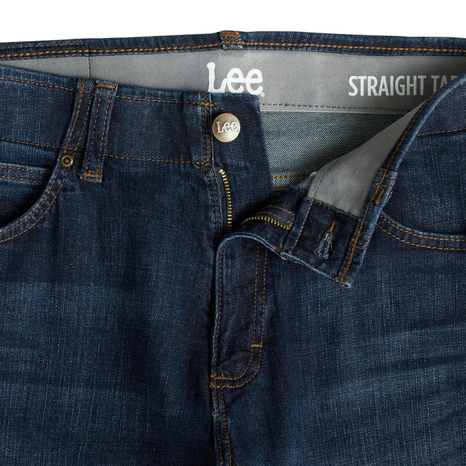 Lee Jean Droite Fuselé Pour Homme Ceinture Motion Flex