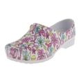 thumbnail image 3 of Zapatos de trabajo con patrón de flores de cinta rosa para mujer para Chef de enfermería restaurante de cocina 42 Hugo zapatillas de enfermería para mujer, 3 of 10