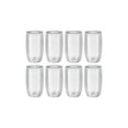thumbnail image 2 of ZWILLING Sorrento Ensemble de 8 Verres à Latte - Paquet Économique, Transparent, 2 of 6