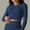 Dark Blue, variant on Women's Seamless Ribbed Yoga Cardigan Long Sleeve Solid Color Fitness Running Jacket Summer for Women Sheer Cardigan Oatmeal Sweater Cardigan Women Long Sweaters Cardigan for Women Tan Sweater Women