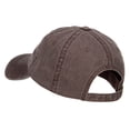 thumbnail image 3 of New Mexico State Flag Map Embroidered Washed Cap - Brown OSFM, 3 of 5