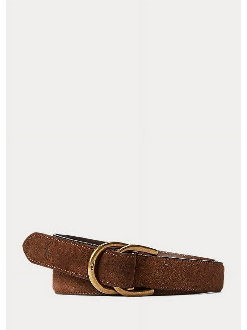 Polo Ralph Lauren Mens Suede D-Ring Casual Belt - Walmart.com