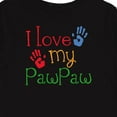 thumbnail image 4 of Inktastic Pawpaw Grandkids Handprints Boys or Girls Long Sleeve Toddler T-Shirt, 4 of 5