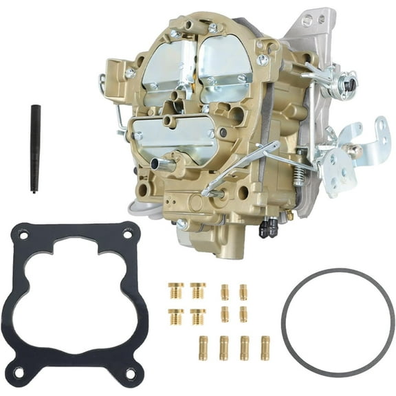 Waltyotur 4 Barrel Carburetor Replacement for Chevrolet 327 350 427 454 Engines for 1901R Rochester Quadrajet 4MV 1966-1973 Replacement for Corvettes 1975-1979 750 CFM 4-BBL Carb