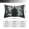 thumbnail image 2 of Vsdgher Floral Angelic White Wings Pillow Cases, Pillow Covers - suit sofa or office-14"x20", 2 of 6
