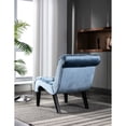 thumbnail image 5 of Soft-touch Velvet & Comfortable Seating - Transform Your Living Room with a Stylish Accent Chair, 5 of 5