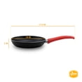 thumbnail image 3 of YBM Home Non Stick Frying Pan, 9.5" - Red, 3 of 4