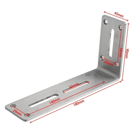 

90 Degree Angle Bracket Corner Bracket Joint Fastener Furniture Door Cabinet 180mm