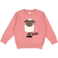 thumbnail image 2 of Inktastic Baa. Cute Sheep Design Toddler Sweatshirt, 2 of 4