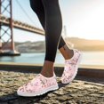 thumbnail image 5 of Chririnla Cherry Blossoms Butterfly Pink Slip on Loafers Shoes for Women Mesh Casual Running Shoes for Outdoor, 5 of 5