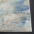 thumbnail image 3 of SAFAVIEH Skyler Laura Distressed Area Rug, Beige/Blue Green, 6'7" x 6'7" Square, 3 of 8