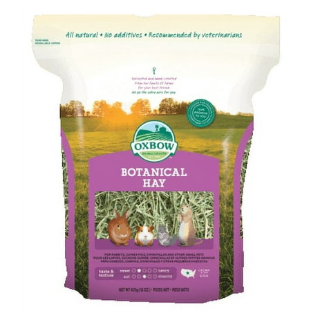 UPC: 0744845405001 | Oxbow Pet Products Botanical Hay Dry Small Animal Food  15 oz.