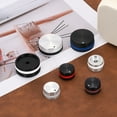thumbnail image 4 of Uxcell 2Pcs Aluminium Potentiometer Knobs, Volume Audio Control Knobs Black, White 15.5mm x 25mm, 4 of 6