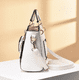 thumbnail image 5 of Bolso De Mujer Casual Vintage De Cuero Pu Blanco, 5 of 5