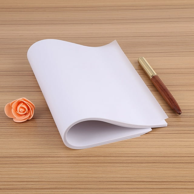 Papier A4 Acide Soufre, Papier Translucide Résistant à la Décoloration pour Dessin