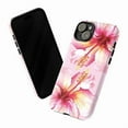 thumbnail image 3 of Tropical Hibiscus Phone Case – Bold Pink & Yellow Floral Design Phone Cover for iPhone 16 15 14 13 12 11 Pro Max, 3 of 6