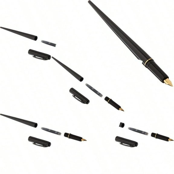 Platinum Fountain Pen Black Body DPQ-700A1