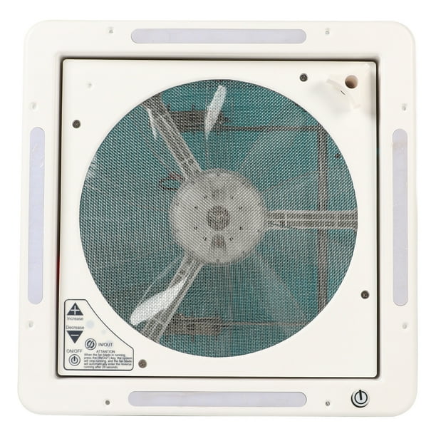 Motorhome Ceiling Vent Fan,12V RV Roof Vent RV Exhaust Fan Motorhome