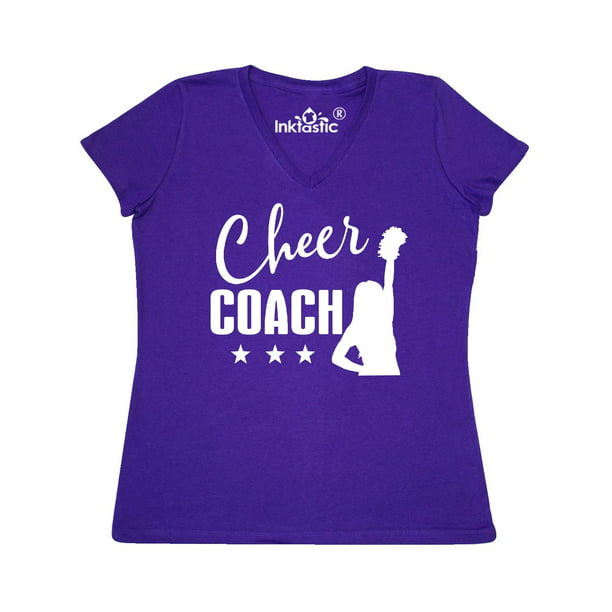 Cheer Coach Gift Idea Women's V-Neck T