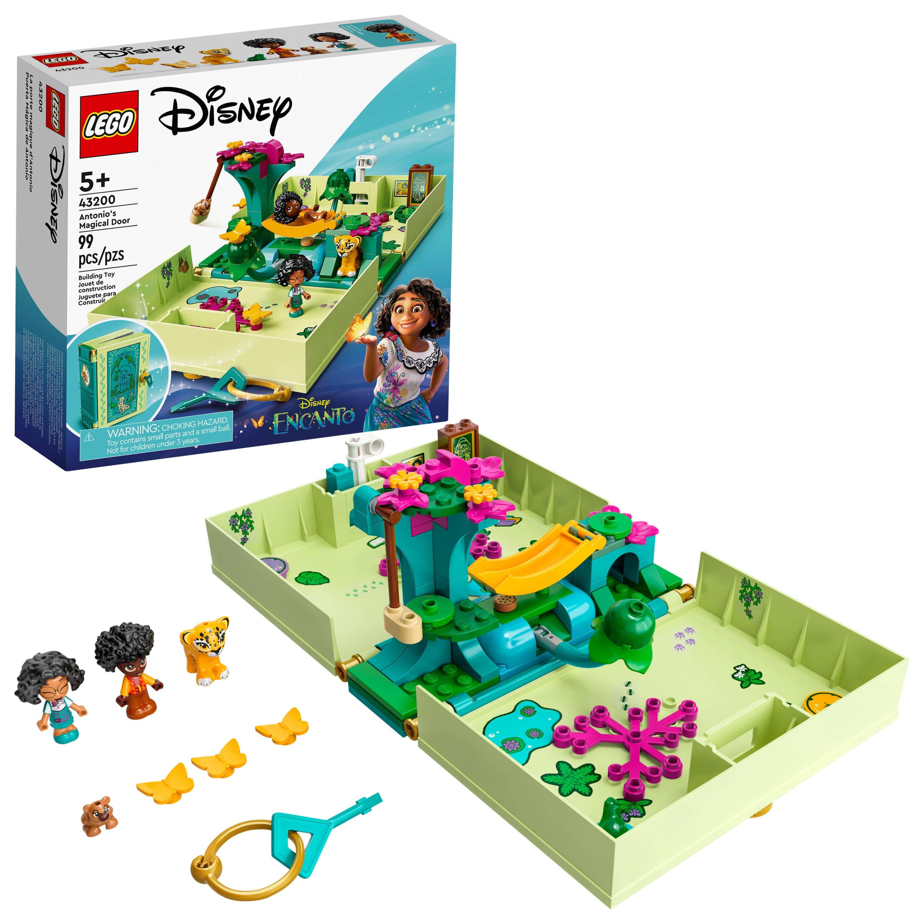 LEGO Disney Encanto Antonio’s Magical Door 43200 Building Kit; A Great Construction Toy for Kids’ Imaginations (99 pieces)