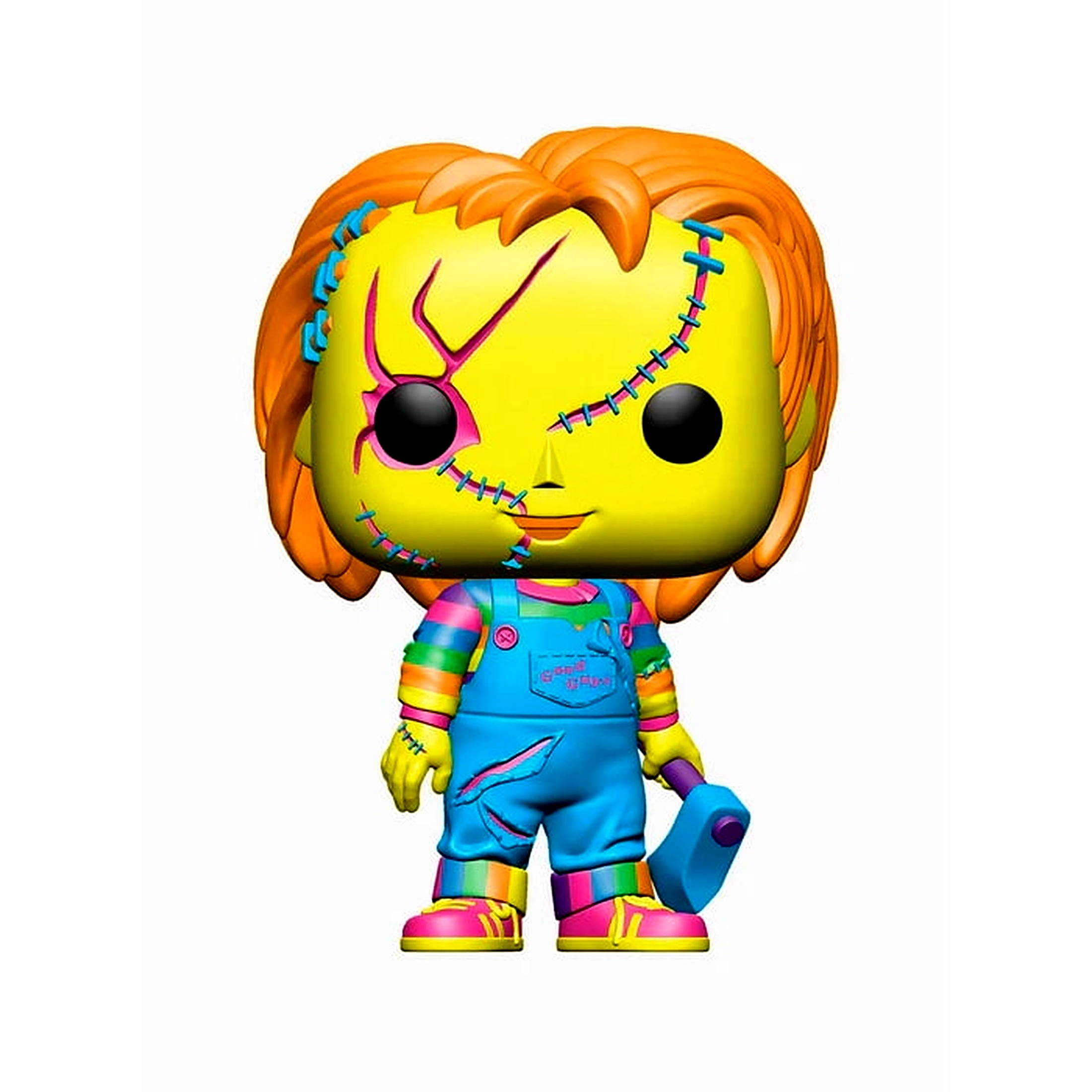 Funko Pop! Bride of Chucky: Chucky & Tiffany Blacklight Hot Topic Exclusive 2-Pack