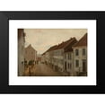 thumbnail image 2 of Amaldus Nielsen 14x11 Black Modern Framed Museum Art Print Titled - Gate I Mandal (1859), 2 of 5
