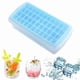 thumbnail image 3 of Ice Cube Trays with Lid and Bin, 44 Silicone Ice Cube Trays for Freezer with Freezer, kitchen tool., 3 of 5