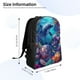 thumbnail image 4 of Fotbe Underwater Turtle Dolphin Octopus Mochila de Viaje para Laptop, Mochila Ejecutiva Delgada y Resistente 15.6", 4 of 8