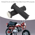 thumbnail image 4 of 53167 GW0 305, Rubber And ABS Handlebar Grip Simple Installation Motorcycle Hand Grips 22mm  For Mini Trail Z50JZ, 4 of 8