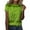 Mint Green, variant on QIPOPIQ Women's Short Sleeve Crew Neck Shirts St. Patrick's Day T Shirts Tops Shamrock T Shirt Green Shirt Tunic St Patricks Day Shirts Printed Ladies Round Neck Holiday Shirts Graphic Tees Deals