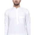 thumbnail image 5 of Maple Clothing Men's Cotton Indian Kurta Pajama Set (White, L), 5 of 7