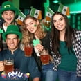 thumbnail image 3 of PMU St. Patrick's Day Headwear Decorations and Party Supplies - Green, White, Orange Irish Flag Boppers with Shamrock Costume Headband - Irish Costume, Party Accessory (1/pkg) Pkg/1, 3 of 7