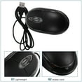 thumbnail image 3 of Raindrops Wired Mouse with Plug and Play Functionality for Professional Users in Black 1Pack, 3 of 8