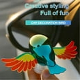 thumbnail image 2 of Flying Bird Wing Car Ornament with Rotating Flaps, Wind-Powered Rearview Mirror Decor for Vehicles, Bikes, and Helmets, Weather-Resistant Motion Car Accessory, 2 of 4