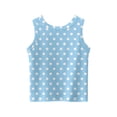 thumbnail image 3 of Grblisyd Girls Tank Tops Polka Dots Sleeveless Undershirts Crewneck Shirts Basic Casual Summer Tunic Tops, 3 of 5