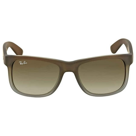 Ray-Ban Justin Nylon Frame Green Gradient Lens Unisex Sunglasses RB4165