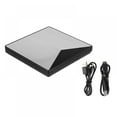 thumbnail image 1 of Lecteur DVD Enregistrement Externe Aluminium Optique USB 3.0 CD DVD +/-RW Brûleur Réécrivain pour Ordinateur Portable PC Support Windows MacOS, 1 of 10