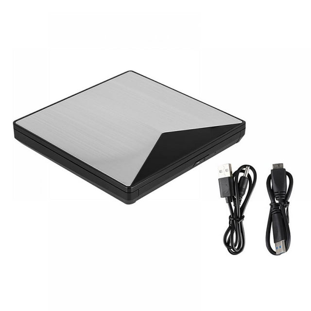 Lecteur DVD Enregistrement Externe Aluminium Optique USB 3.0 CD DVD +/-RW Brûleur Réécrivain pour Ordinateur Portable PC Support Windows MacOS