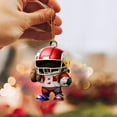 thumbnail image 2 of Hbdhejl Interesting Super Wrist Style Rugby Player Acrylic Statue Keychain 2D Design A Sports Souvenir That Fans Can Collect, 2 of 6