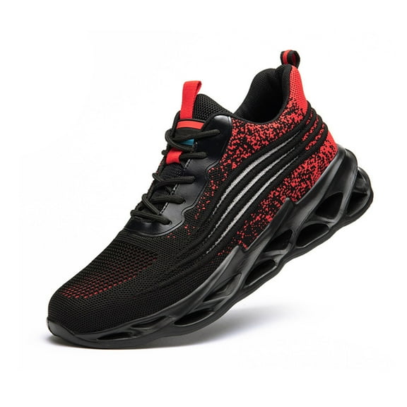 Safety Shoes, Work Shoes for Men and Women with Steel Toe Cap, Comfortable Anti-Shock Anti-Smashing Fashion Eu 36-47