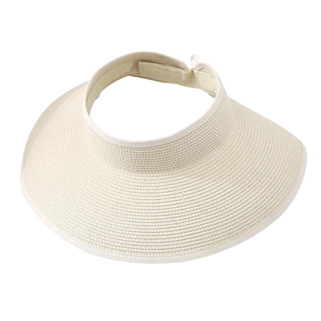 Sombrero de playa Salvador para mujer plegable protección beige