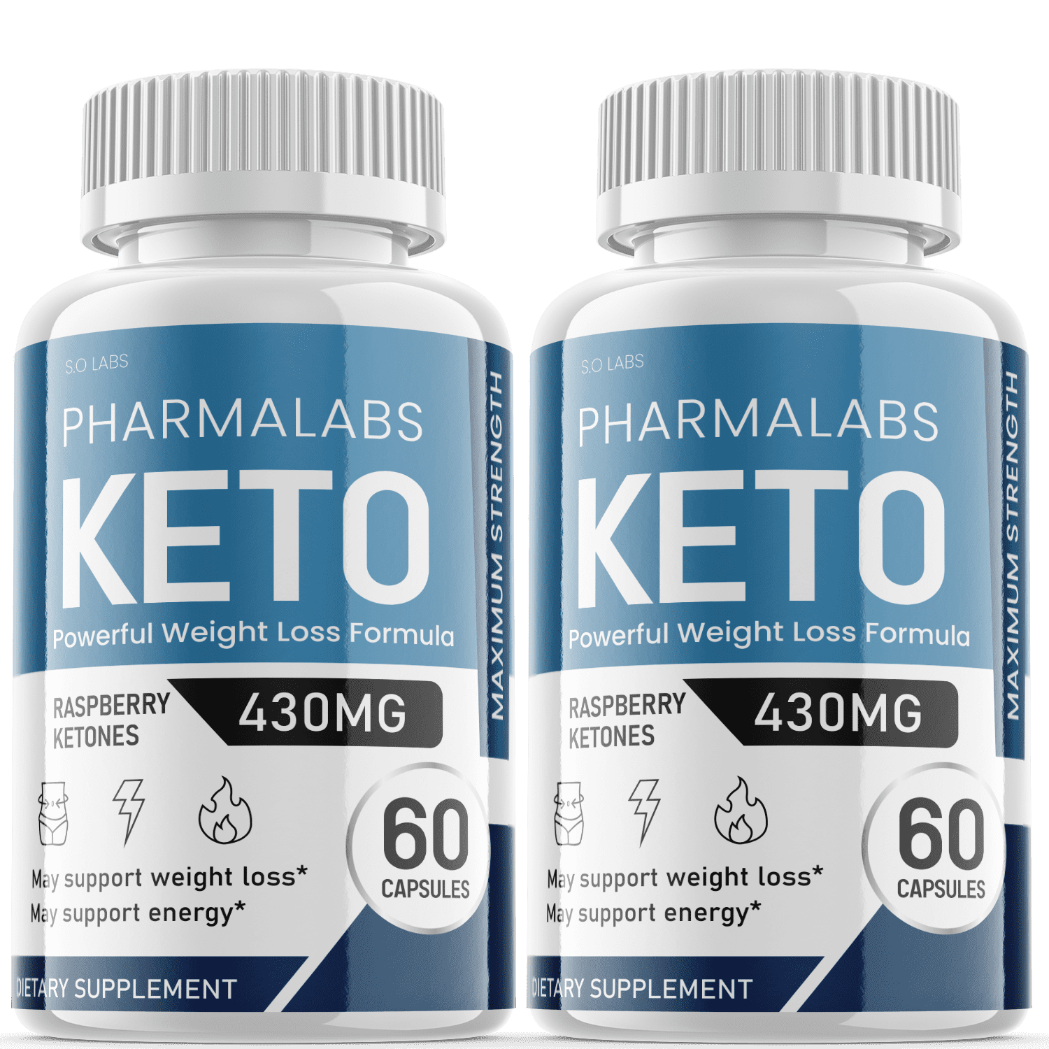 (2 Pack) Pharmalabs Keto Keto Diet Pills Utilize Fat for Energy