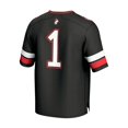 thumbnail image 3 of Unisex GameDay Greats #1 Black Northeastern Huskies Lightweight Collegiate Football Fashion Jersey, 3 of 4