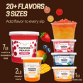thumbnail image 2 of Tea Zone Kiwi Popping Pearls for Beverage, Sweet snacks, Boba Milk Tea, Ready to Serve (1 lbs), 2 of 9