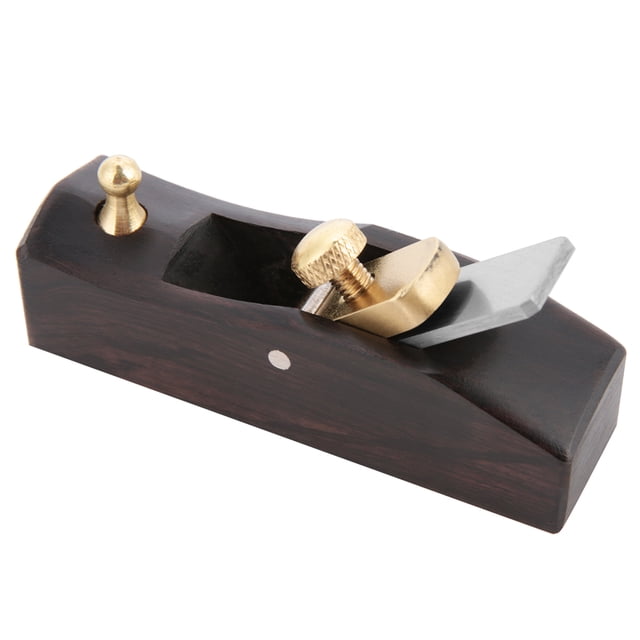 Cepillo de mano Bling Bling mini cepillo de mano de fondo plano de madera de ébano