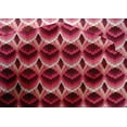 thumbnail image 3 of oneOone Cotton Silk Fabric Waves Flame Stitch Decor Fabric Printed BTY 42 Inch Wide, 3 of 3